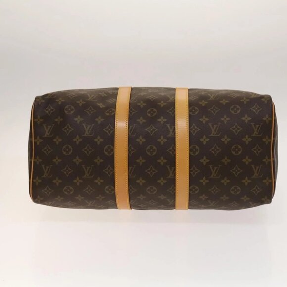 LOUIS VUITTON Monogram Keepall 45 Boston Bag M41428 LV Auth 139474 - Picture 7 of 16